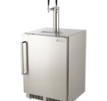 Fire Magic 3594 24-Inch Outdoor-Rated Dual Tap Kegerator | Built-In Stainless Steel Beer Dispenser