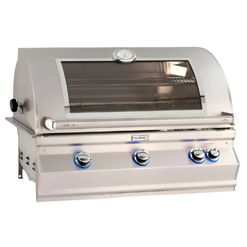 Fire Magic Aurora A660i 30-Inch Built-In Gas Grill with Analog Thermometer & Magic View Window