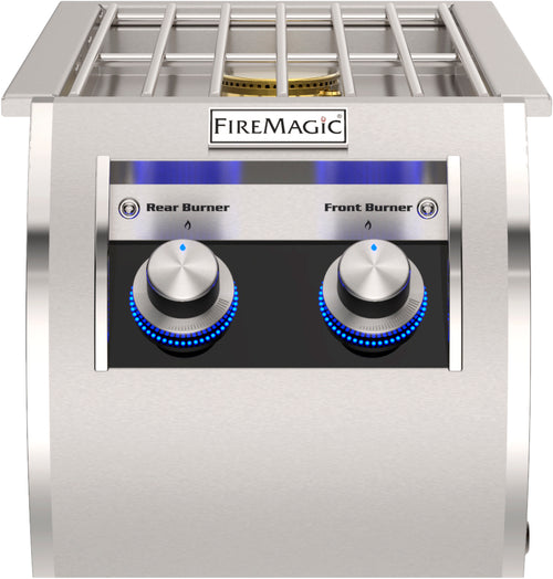 Fire Magic Echelon Diamond 3216 Built-In Natural Gas Double Side Burner | High-Performance Outdoor Cooking Natural Gas