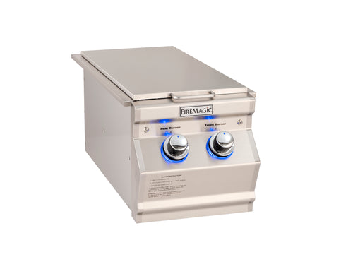 Fire Magic Aurora  Built-In Double Side Burner | High-Performance Outdoor Cooking - 32817(P) Natural Gas
