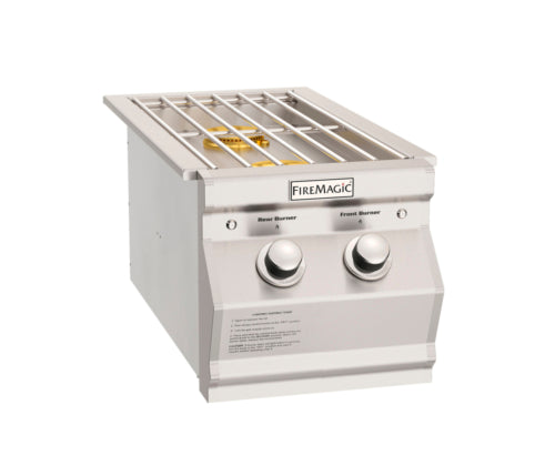 Fire Magic Choice  Built-In Double Side Burner | High-Performance Outdoor Cooking - 3281R(P) Natural Gas