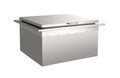 Fire Magic 33596 25-Inch Drop-In Refreshment Center with Insulated Lid | Premium Outdoor Bar & Beverage Station
