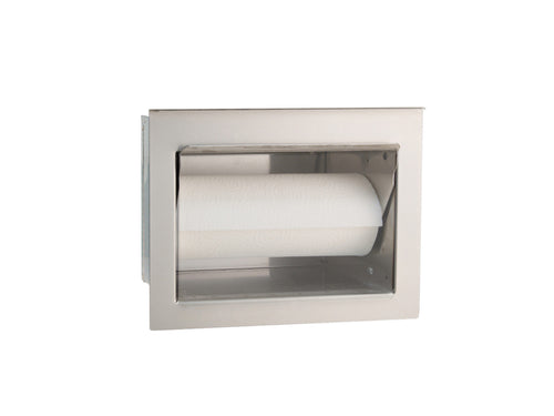 Fire Magic 53812 12-Inch Built-In Paper Towel Holder | Stainless Steel Outdoor Accessory