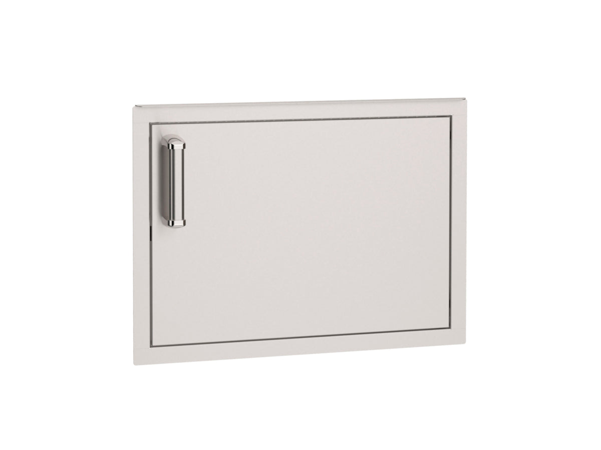 Fire Magic 53917 24-Inch Horizontal Single Access Door | Soft Close Stainless Steel BBQ Island Storage 24