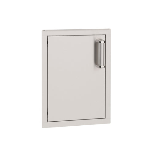 Fire Magic 53920SC 14-Inch Vertical Single Access Door with Soft-Close | Built-In Stainless Steel Door for Outdoor Kitchens Left Hinge (Handle on Right) / No without Key Lock