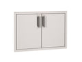 Fire Magic 53930SC-22 30-Inch Enclosed Storage Cabinet with Dual Soft-Close Drawers | Built-In Stainless Steel Outdoor Kitchen Storage