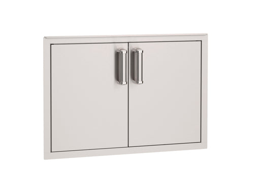 Fire Magic 53930SC-22 30-Inch Enclosed Storage Cabinet with Dual Soft-Close Drawers | Built-In Stainless Steel Outdoor Kitchen Storage