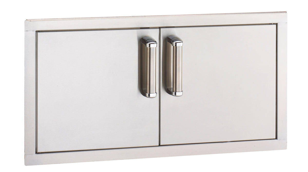 Fire Magic 53934SC 30-Inch Double Access Doors with Soft-Close | Reduced Height Built-In Stainless Steel Doors for Outdoor Kitchens