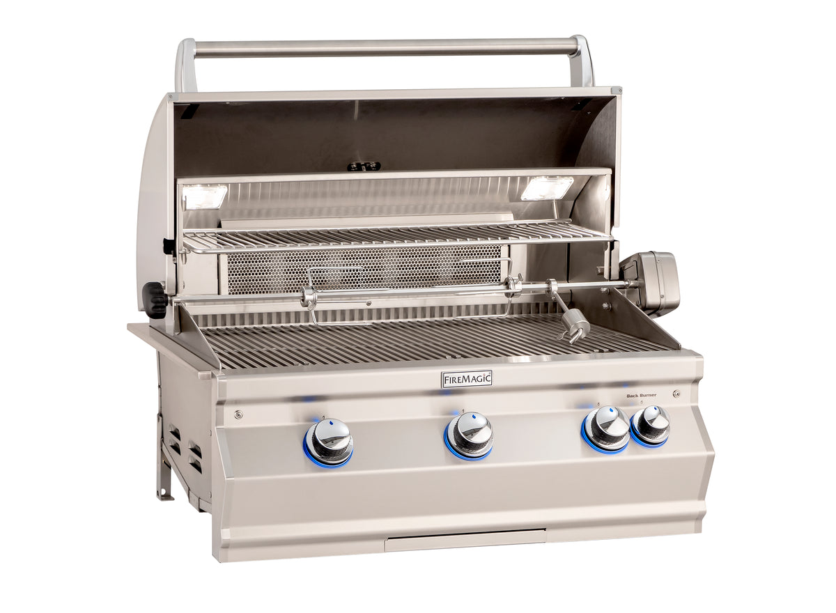 Fire Magic Aurora A540i 30-Inch Built-In Gas Grill with Analog Thermometer