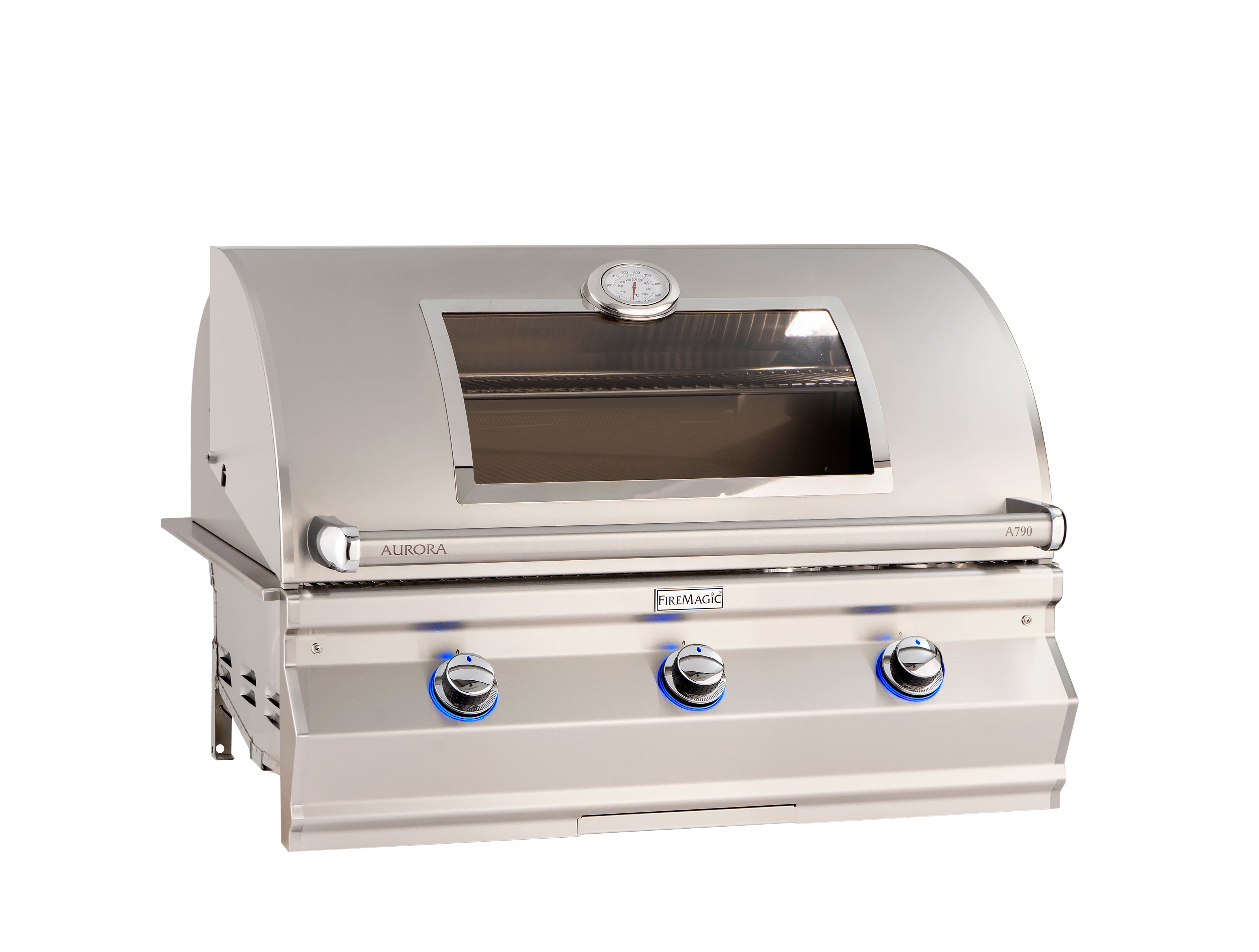 Fire Magic Aurora A790i 36-Inch Built-In Gas Grill with Analog ...