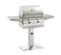 Fire Magic Choice C430s 24-Inch Post-Mounted Gas Grill with Analog Thermometer | Premium Freestanding Outdoor Grill