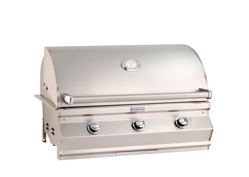 Fire Magic Choice C650i 36-Inch Built-In Gas Grill with Analog Thermometer | Premium Stainless Steel Outdoor BBQ