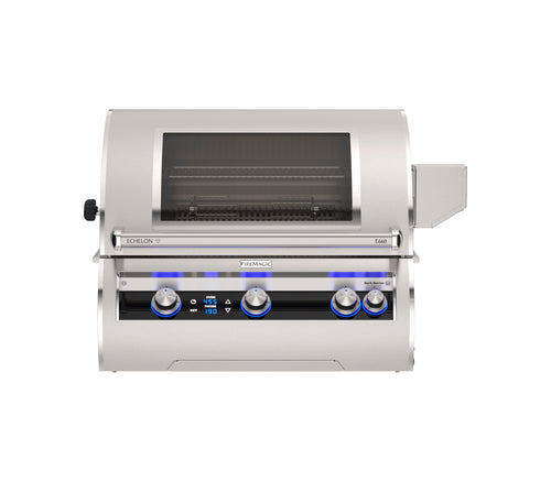 Fire Magic Echelon Diamond E660i 30-Inch Built-In Gas Grill & Rotisserie with Magic View Window
