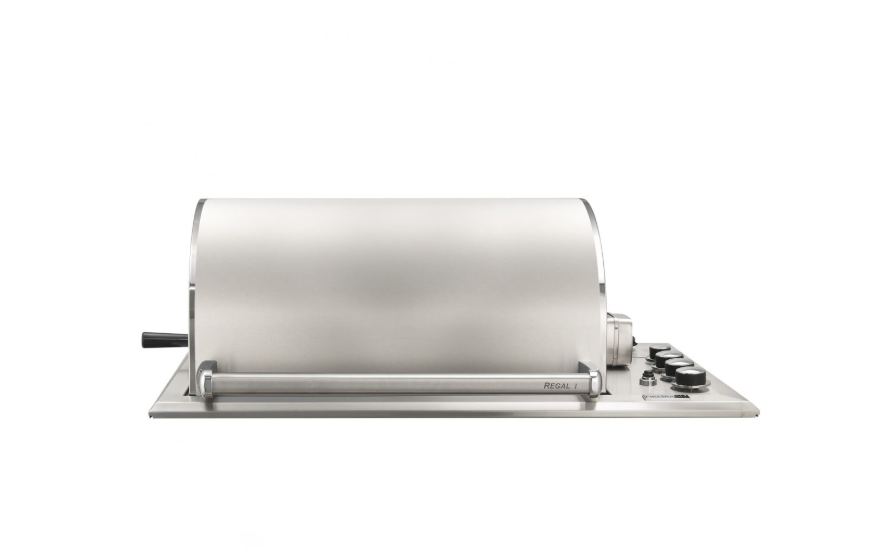 Fire Magic Legacy Regal One 34-S2S1 Natural Gas Countertop Grill with Rotisserie | Classic Stainless Steel Outdoor BBQ