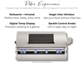 Fire Magic Echelon Diamond E1060i 48-Inch Built-In Gas Grill & Rotisserie with Magic View Window
